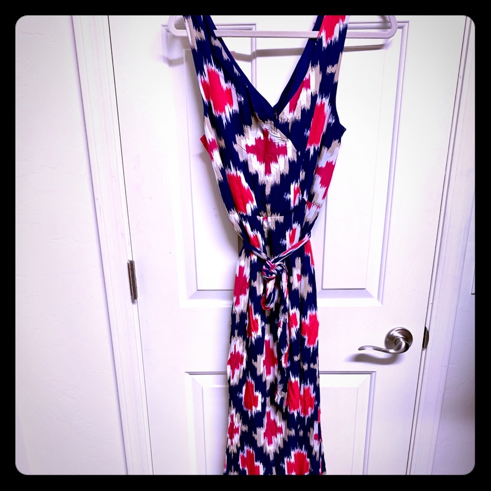 JCP brand summer sleeves maxi dress
